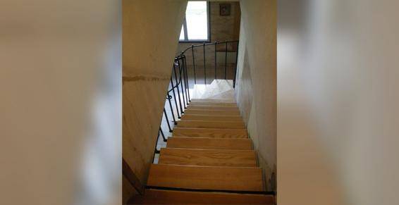 Escalier droit